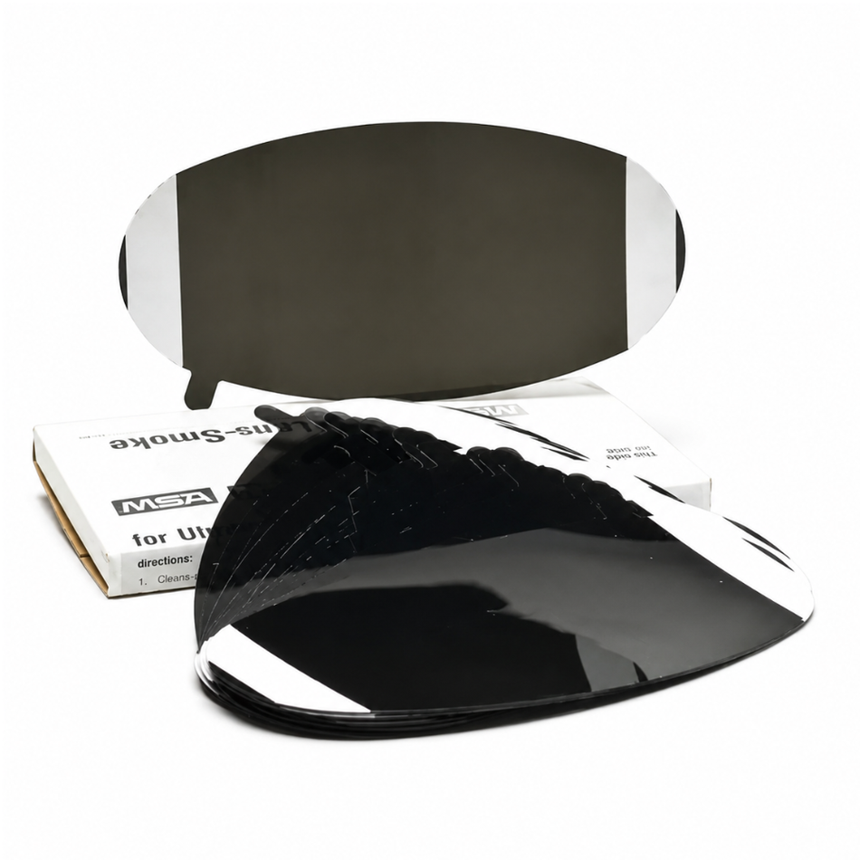 Ultra Twin Ultravue Clear Respirator Cover Lenses, 25-Pack – MSA