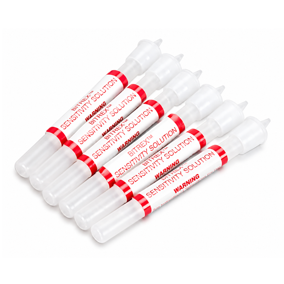 Bitrex Sensitivity Solution, 6 Tubes per Box – MSA