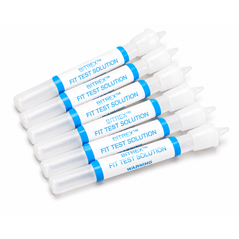 Bitrex Replacement Fit-Test Solution, 6 Tubes per Box – MSA