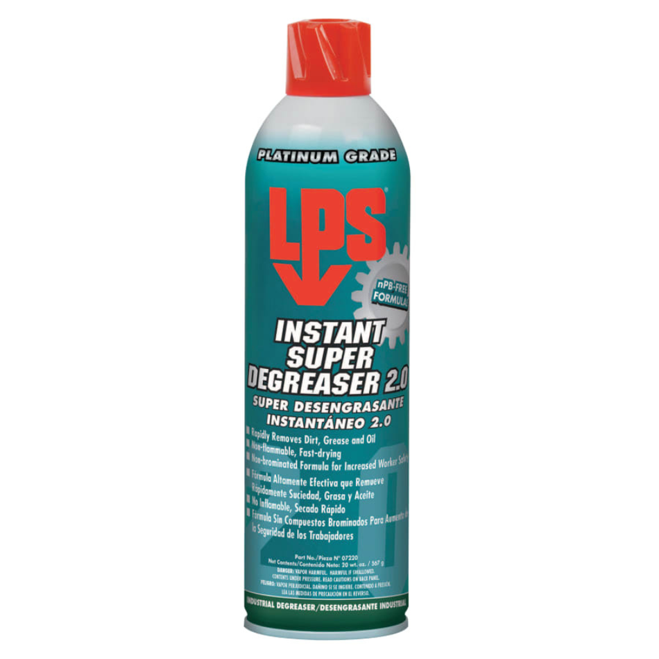 FOR REVIEW - Instant Super Degreaser 2.0, 20 oz Aerosol Can - LPS