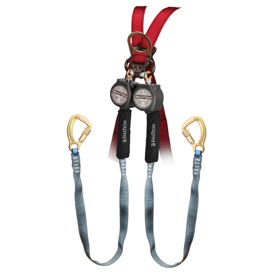 9' WrapTech Mini Personal SRL with Steel 5k Carabiners – 74709TB8 – FallTech