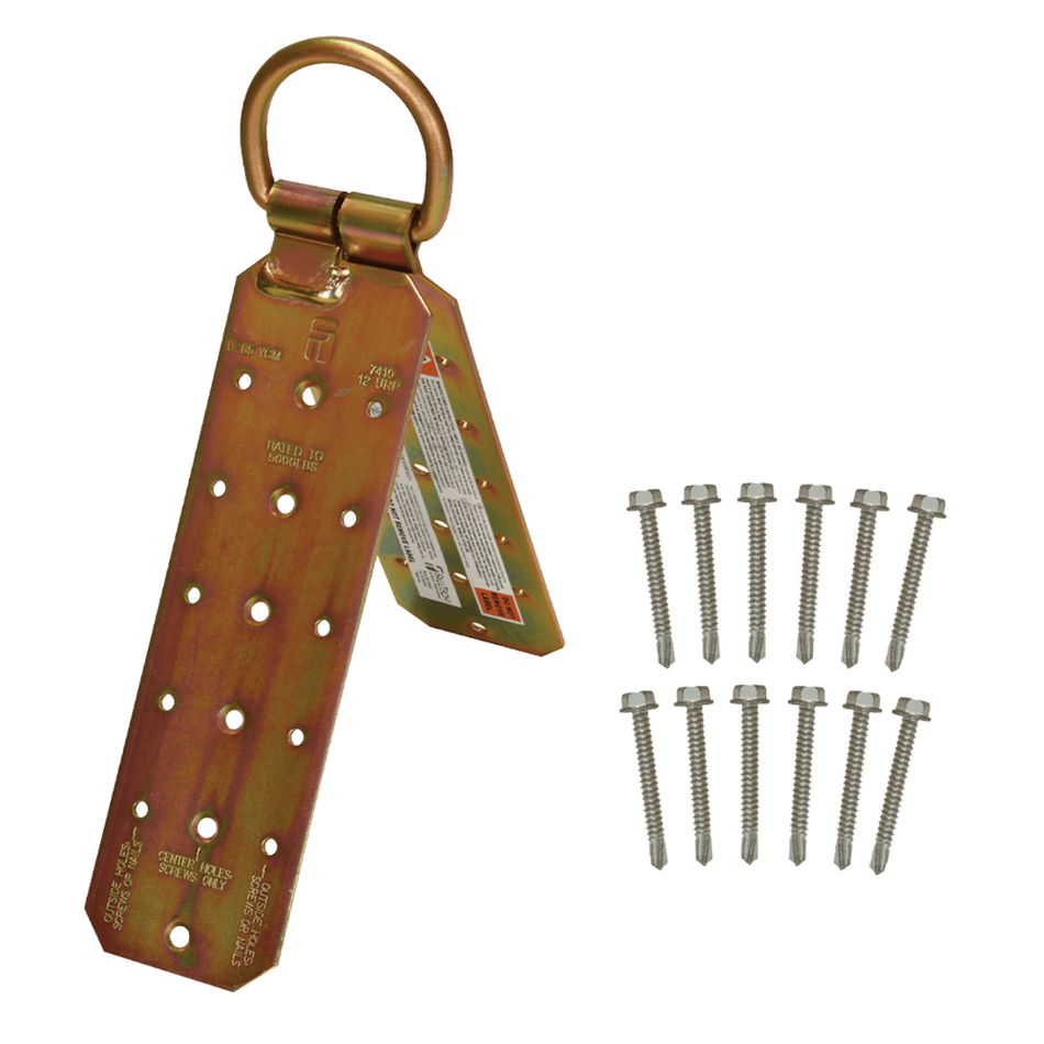 Hinged Reusable Anchor for Steel Deck & Metal Roofing – 7410M – FallTech