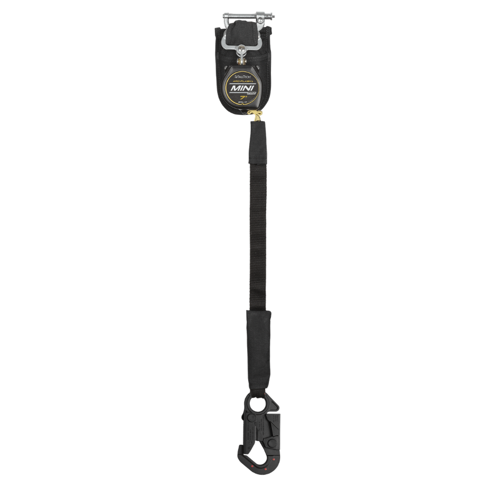 7' Arc Flash Mini Pro Class 1 Personal SRL-P with 9kV Dielectric Snap Hook – 72907SPD1 – FallTech