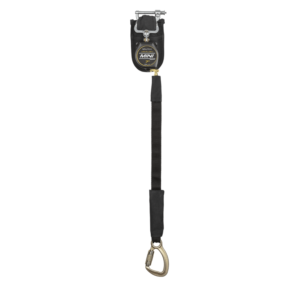 7' Arc Flash Mini Pro Class 1 Personal SRL-P with Steel 5k Carabiner – 72907SP8 – FallTech