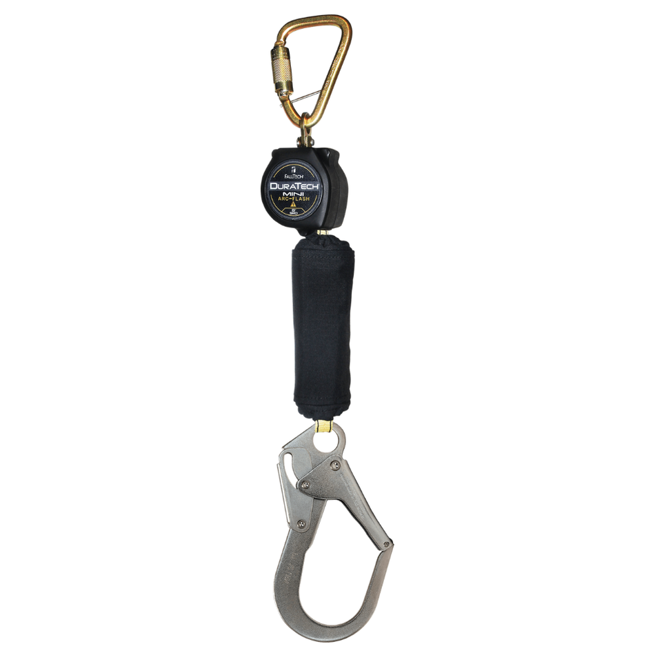 6' Arc Flash DuraTech Mini Class 1 Personal SRL-P with Steel Rebar Hook – 72906SC3 – FallTech