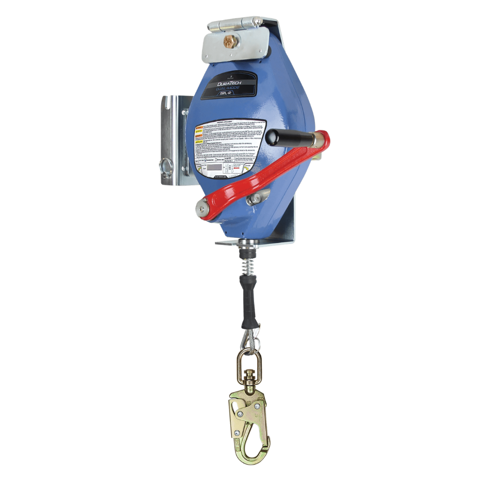 DuraTech 60' 3-Way SRL-R with Galvanized Steel Cable for Davits – 7281DG – FallTech