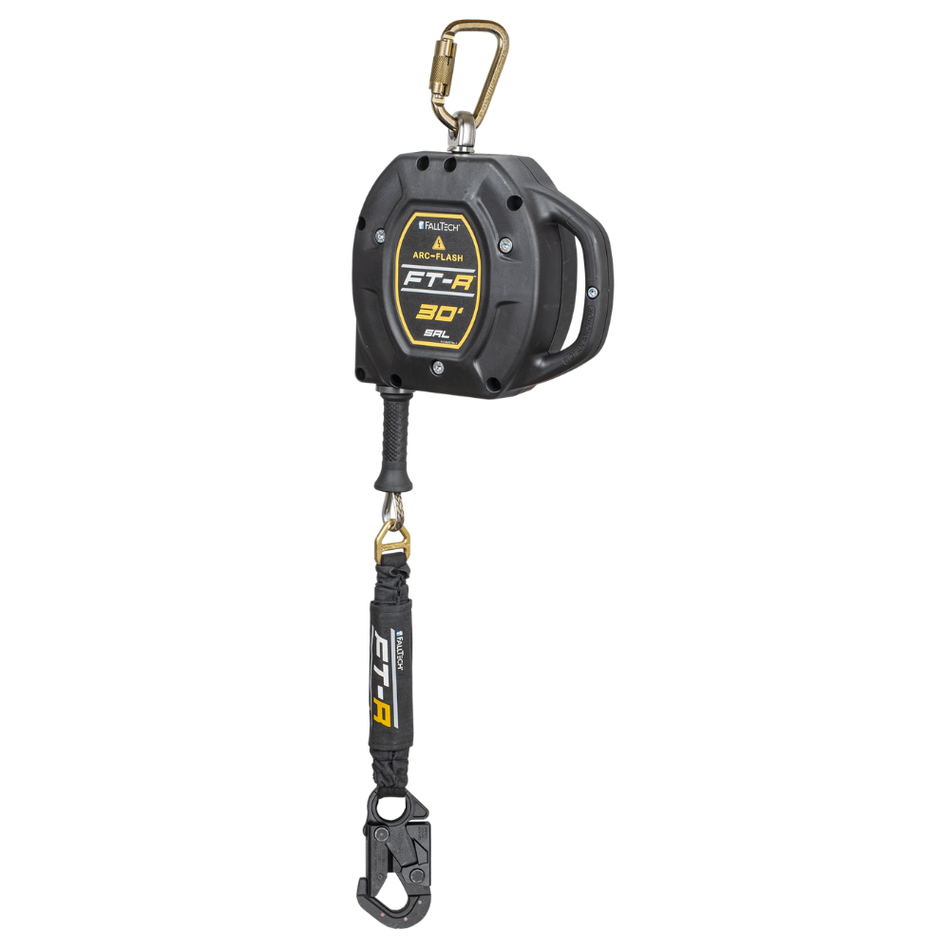 FT-R Arc-Flash Class 1 SRL with 30' Technora Rope & Dielectric Snap Hook – 721530TD1 – FallTech