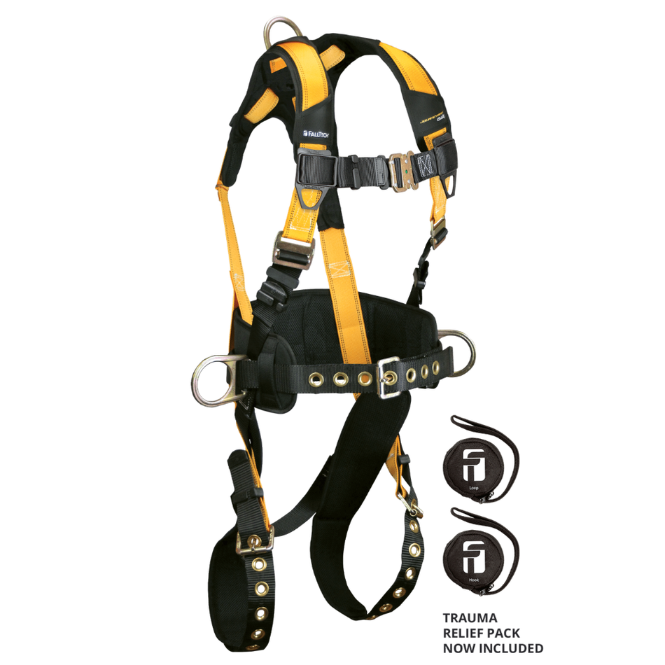 Journeyman Flex Steel 3D Construction Belted Full Body Harness – 7035 – FallTech