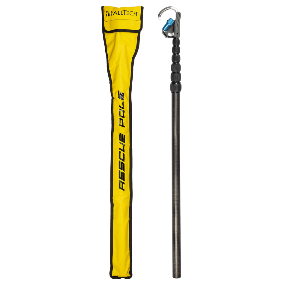 Adjustable-Reach Carbon Fiber Rescue Pole with Carabiner – 68030TC – FallTech