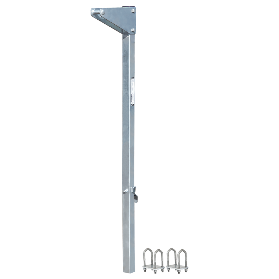 10' Bolt-on Ladder Stanchion Anchor with 12" Overhead Offset – 6161012 – FallTech
