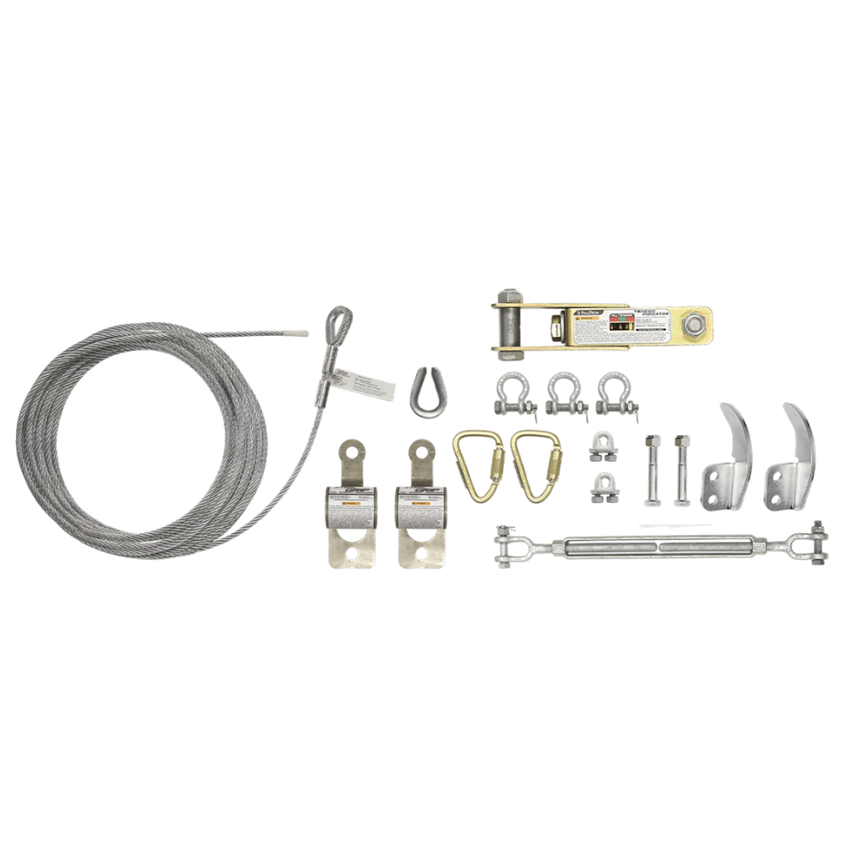 SteelGrip® Multi-Span Temporary Cable HLL Assembly (No Anchors) – 620100 – FallTech