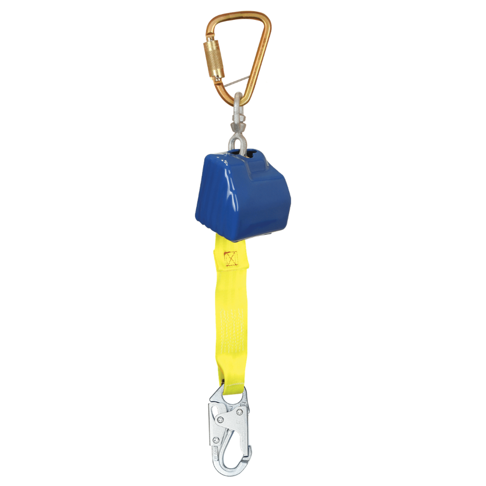 8' Web Retractor with Steel Snap Hook and Steel Anchorage Carabiner – 8262 – FallTech