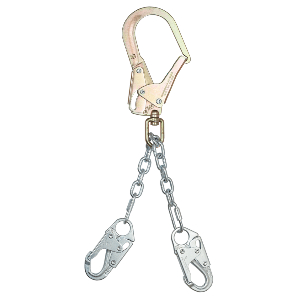 23" Premium Rebar Positioning Assembly with GR 43 Chain and Swivel Rebar Hook – 8252 – FallTech