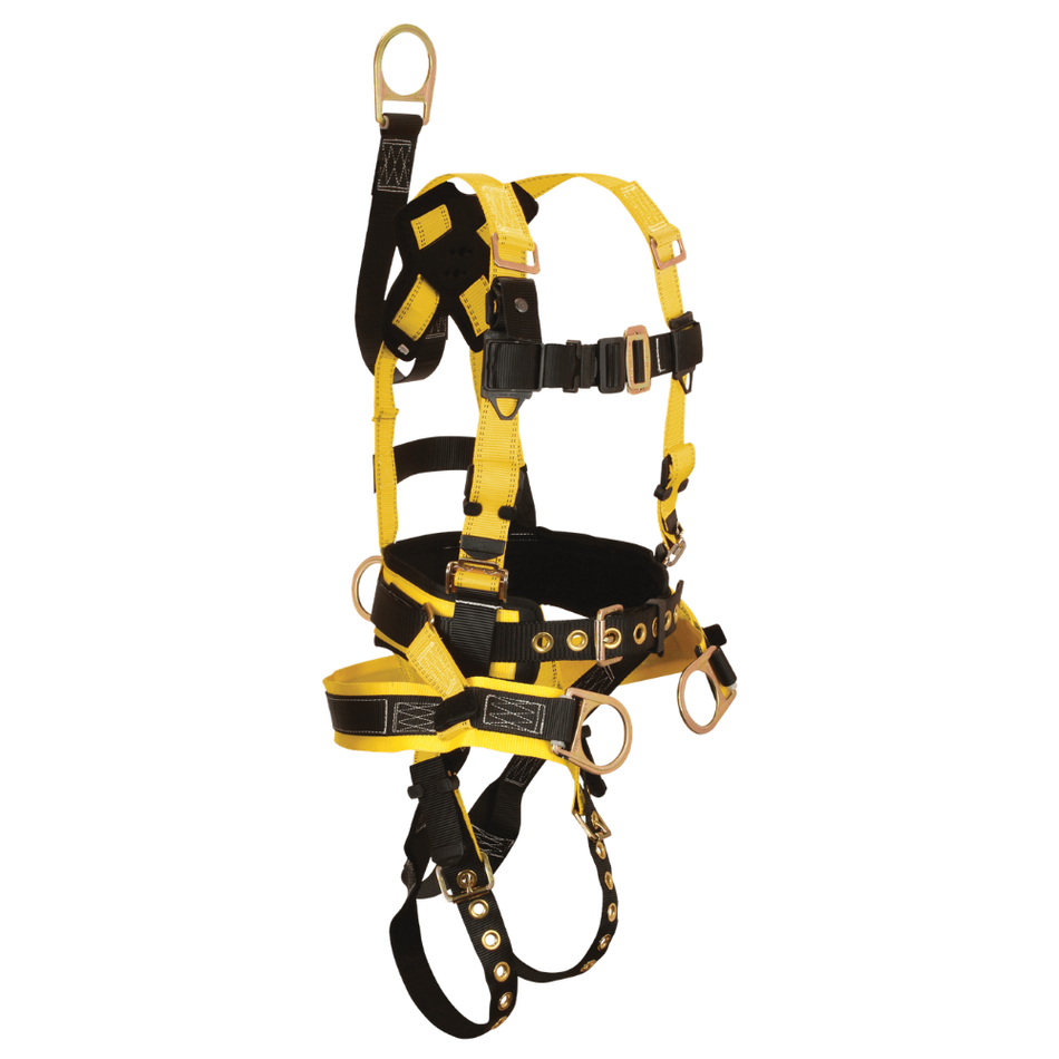 8021 Roughneck 4D Derrick Bosun Belted Full Body Harness – FallTech