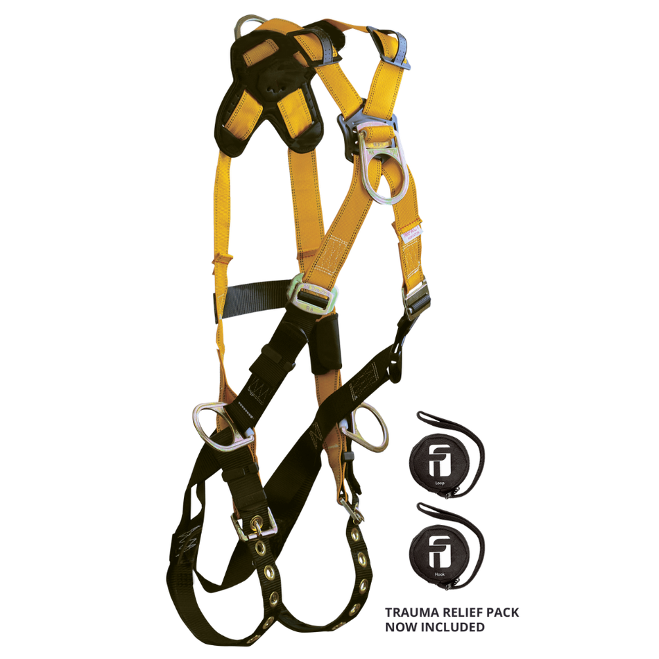 Journeyman Flex Steel 4D Cross-Over Climbing Harness - 7029 – FallTech