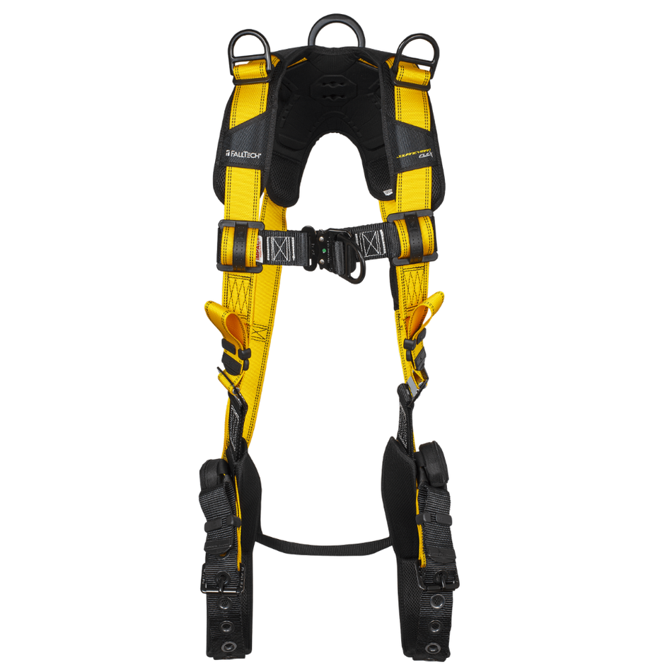 7027BFD Journeyman Flex Aluminum 4D Retrieval Climbing Harness – FallTech