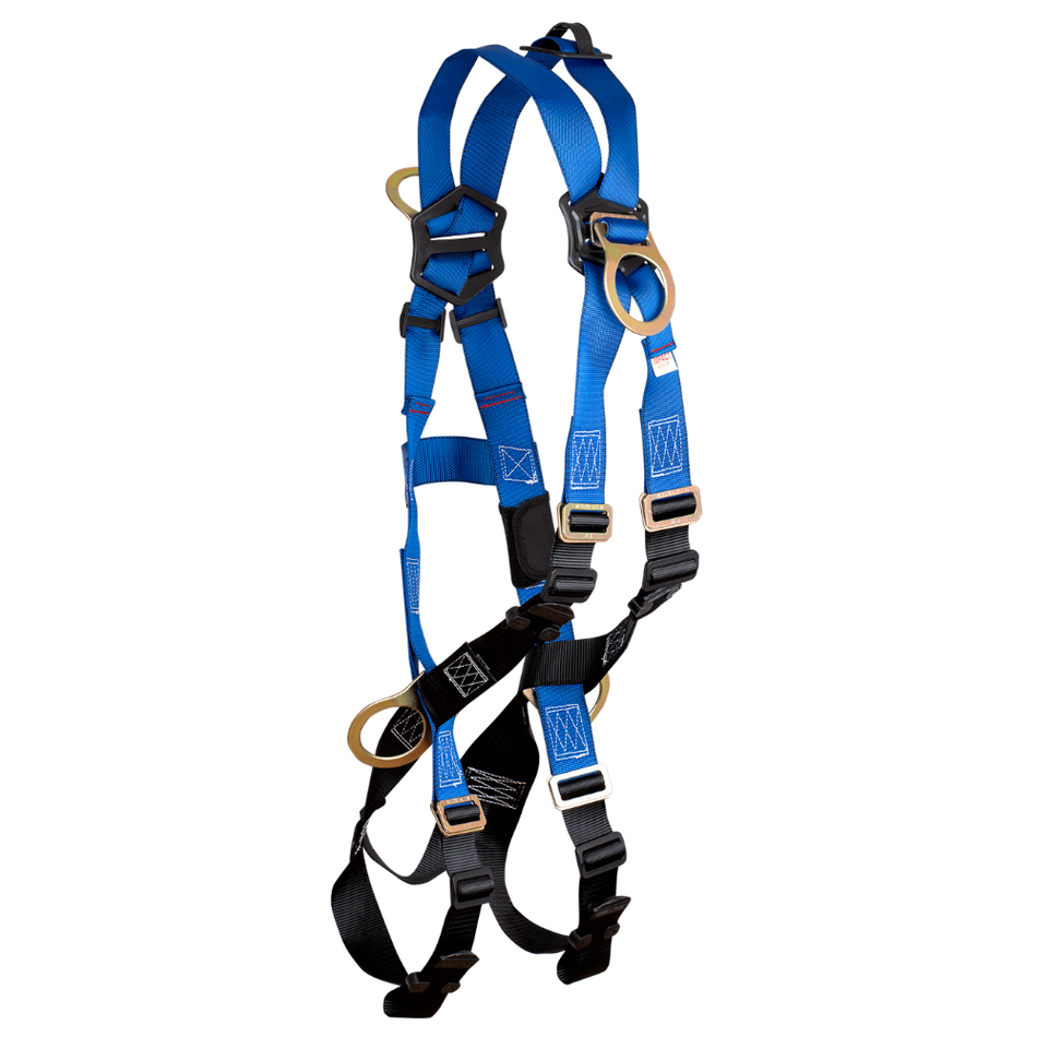 7019B Contractor 4D Cross-Over Climbing Harness – FallTech