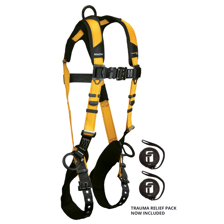 Journeyman Flex Aluminum 1D Standard Non-belted Full Body Harness - 7023B - FallTech