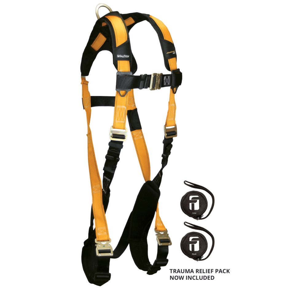 Journeyman Flex Steel 1D Non-Belted Full Body Harness - 7021QC - FallTech