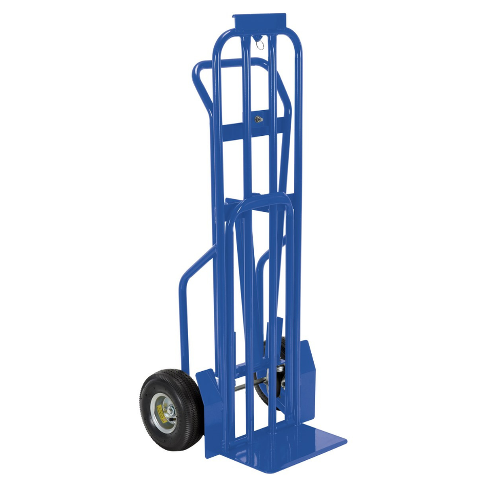 600 Lb. Steel Four Wheel Hand Truck – TWC-600-DLX – Vestil