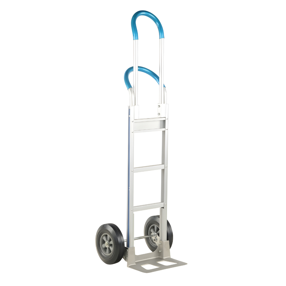 500 Lb. Aluminum Double Loop Handle Hand Truck with Hard Rubber Wheels – ALUM-LOOP-H-HR – Vestil