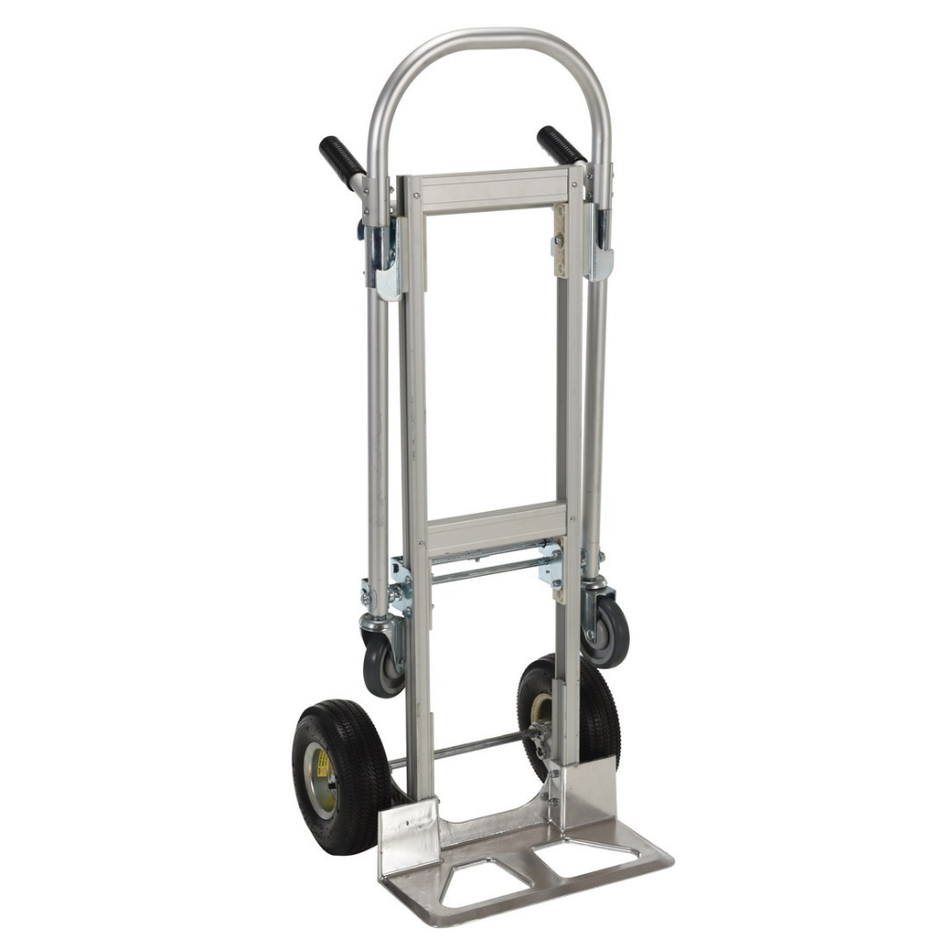 500 Lb. Aluminum 2 in 1 Convertible Hand Truck – ALUM-CONV – Vestil