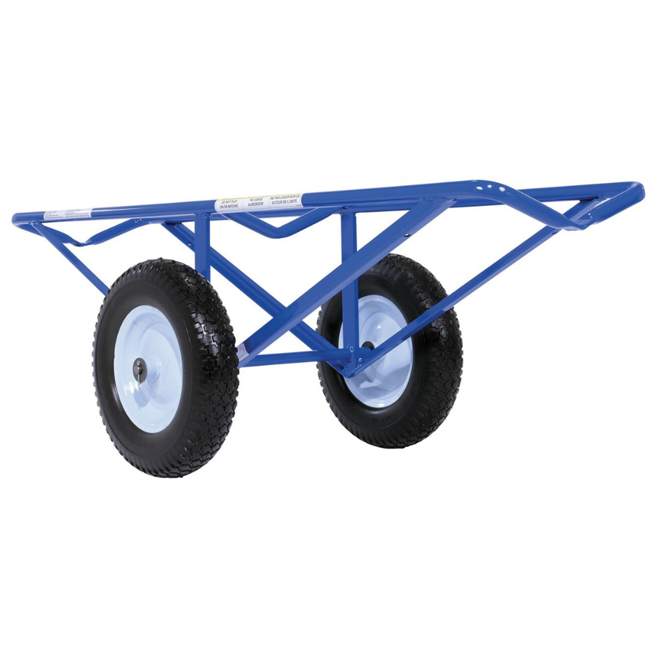 500 Lb. Portable Carpet Dolly with Foam Filled Wheels - CARPET-45-FF - Vestil