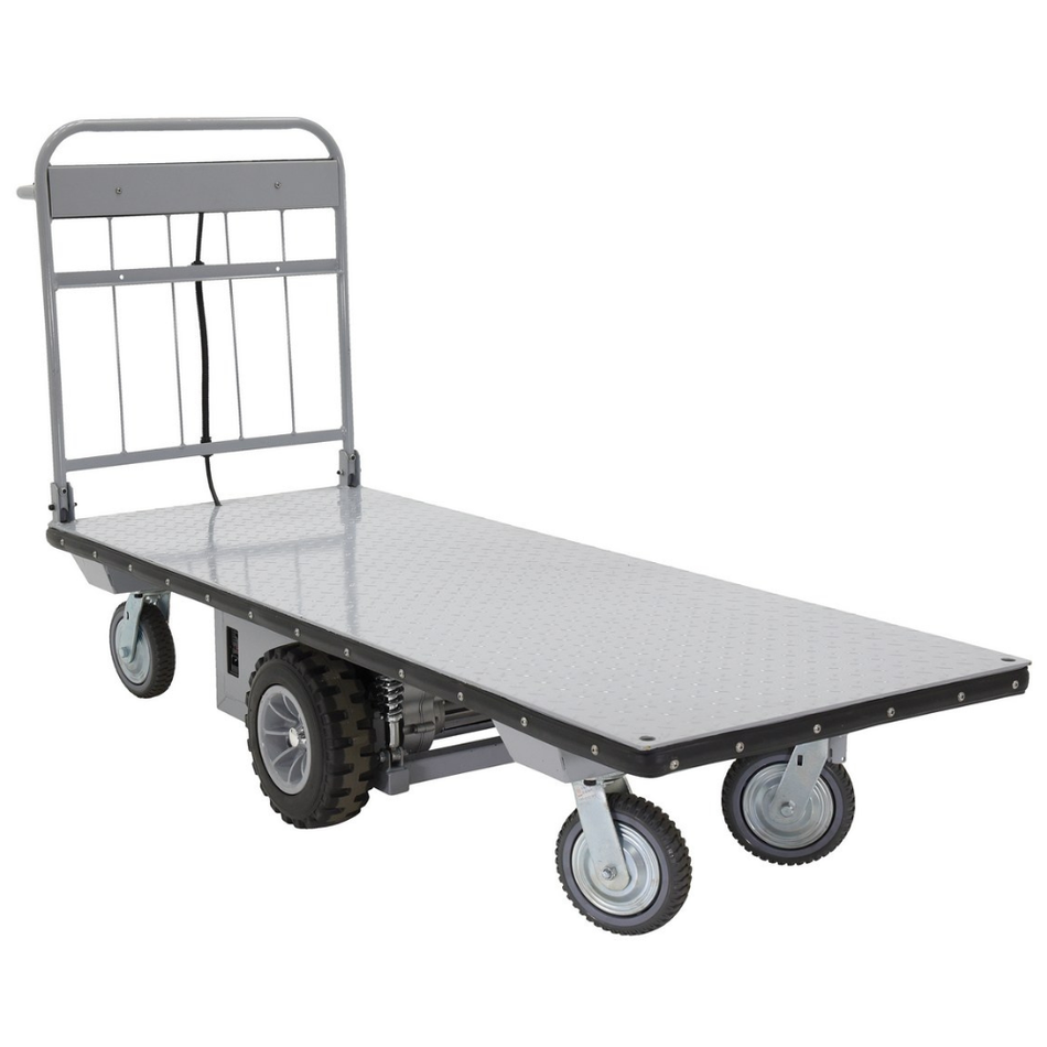 2,000 Lb. Steel Electric Material Handling Cart – EMHC-2872-1 – Vestil