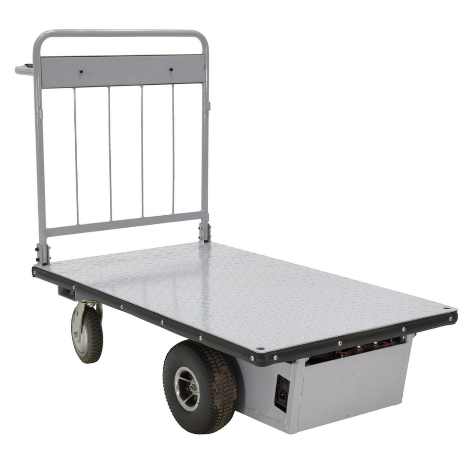 1,000 lb Steel Electric Material Handling Cart – EMHC-2848-1 – Vestil