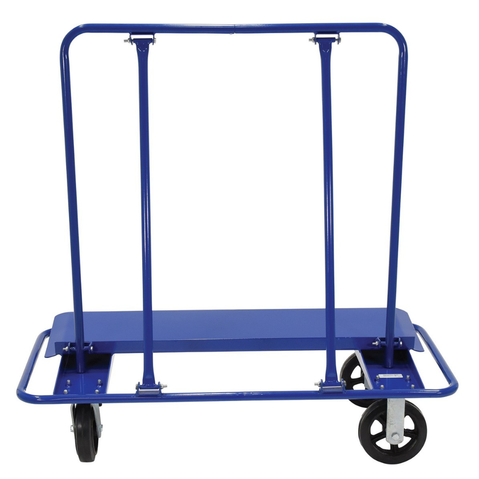 Steel Drywall/Panel Cart with Rubber Wheels – 3000 lb Capacity – Model PRCT-S-MR - Vestil