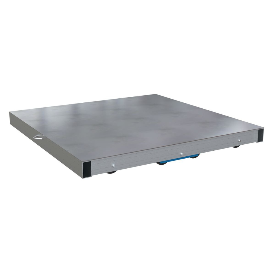 6000 Lb. Aluminum Pallet Dolly with Solid Top Tilt – DOL-ST-4848-8T – Vestil