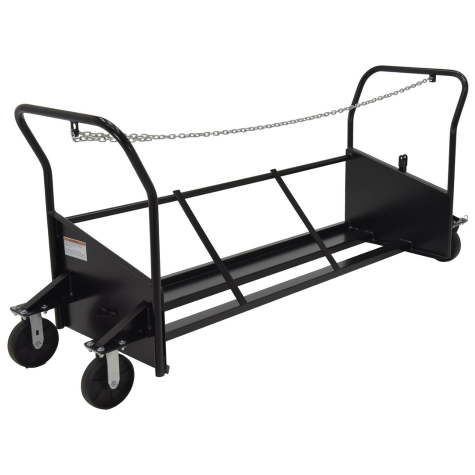 Steel Trash Can Cart – Holds Three 64 Gallon Cans – TH-CART-64 – Vestil