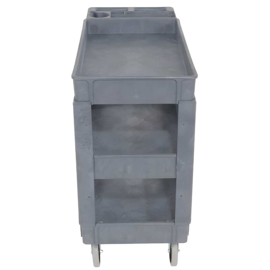 550 Lb. Plastic Utility Service Cart with 3 Shelves – PLSC-3-1731 – Vestil
