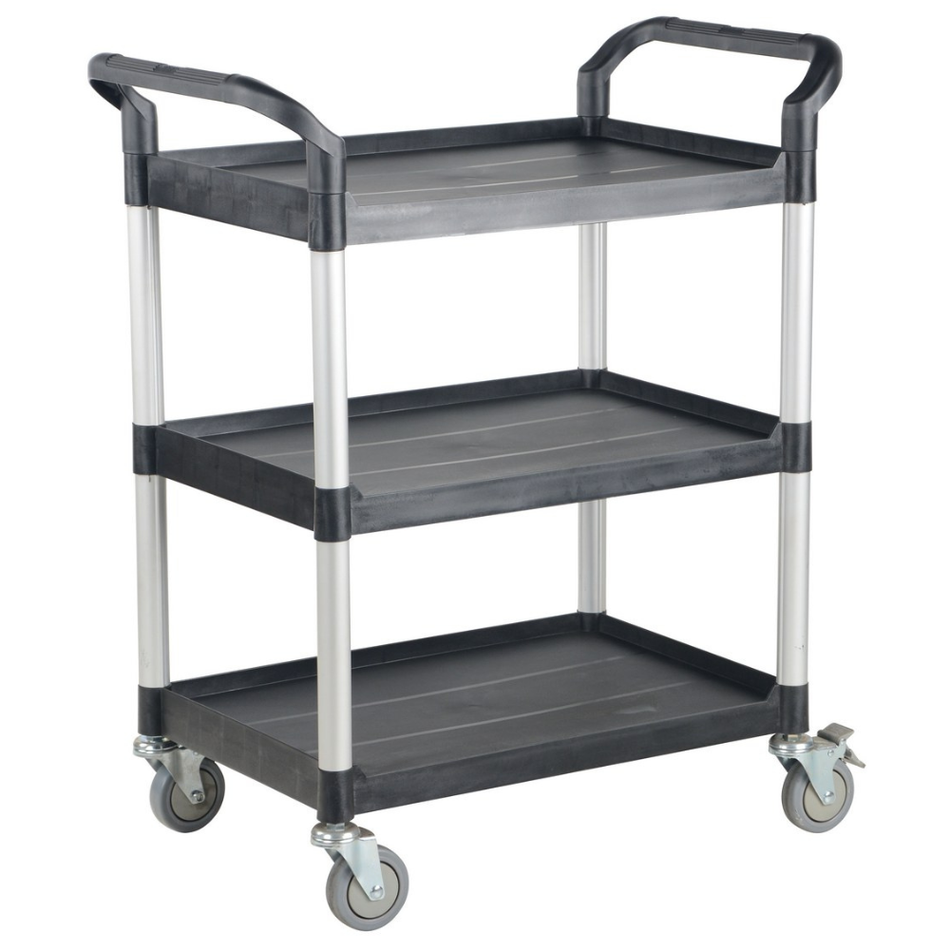 550 Lb. Steel Commercial Cart with 3 Shelves – CSC-L – Vestil