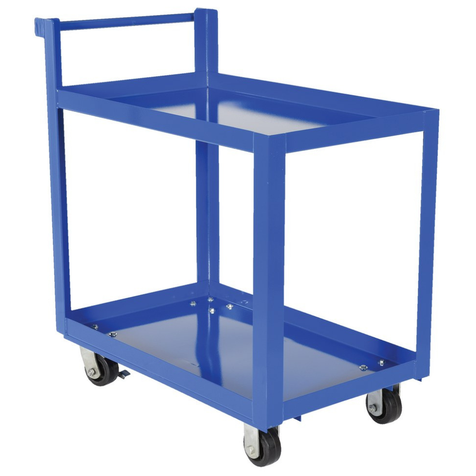 1,000 Lb. Steel Service Cart with 2 Shelves – SCS2-2236 – Vestil