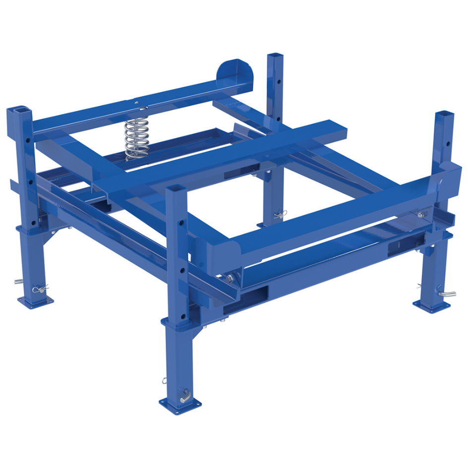 4400 Lb. Steel Intermediate Bulk Container Tilt Stand with Fork Pockets & Adjustable Legs – IBC-TLT-FPL – Vestil