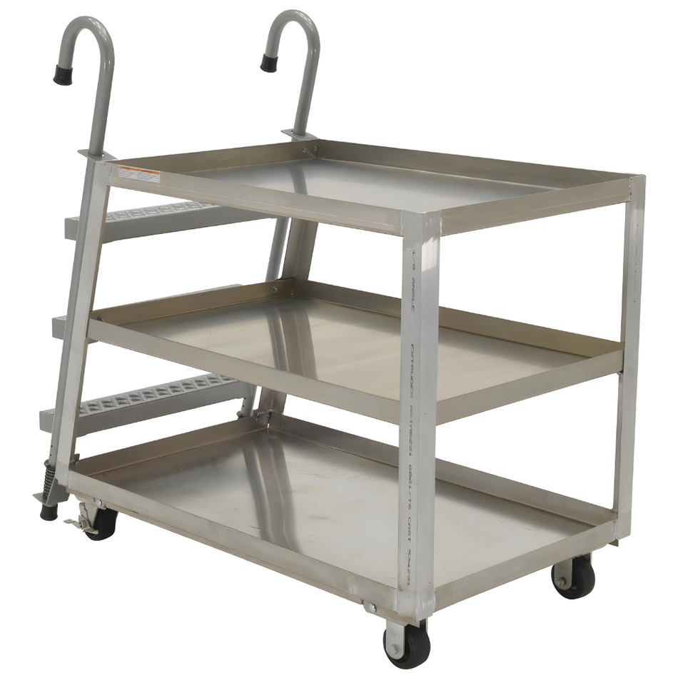 1000 Lb. Aluminum Stock Picker with Steel Ladder – SPA3-2848 – Vestil