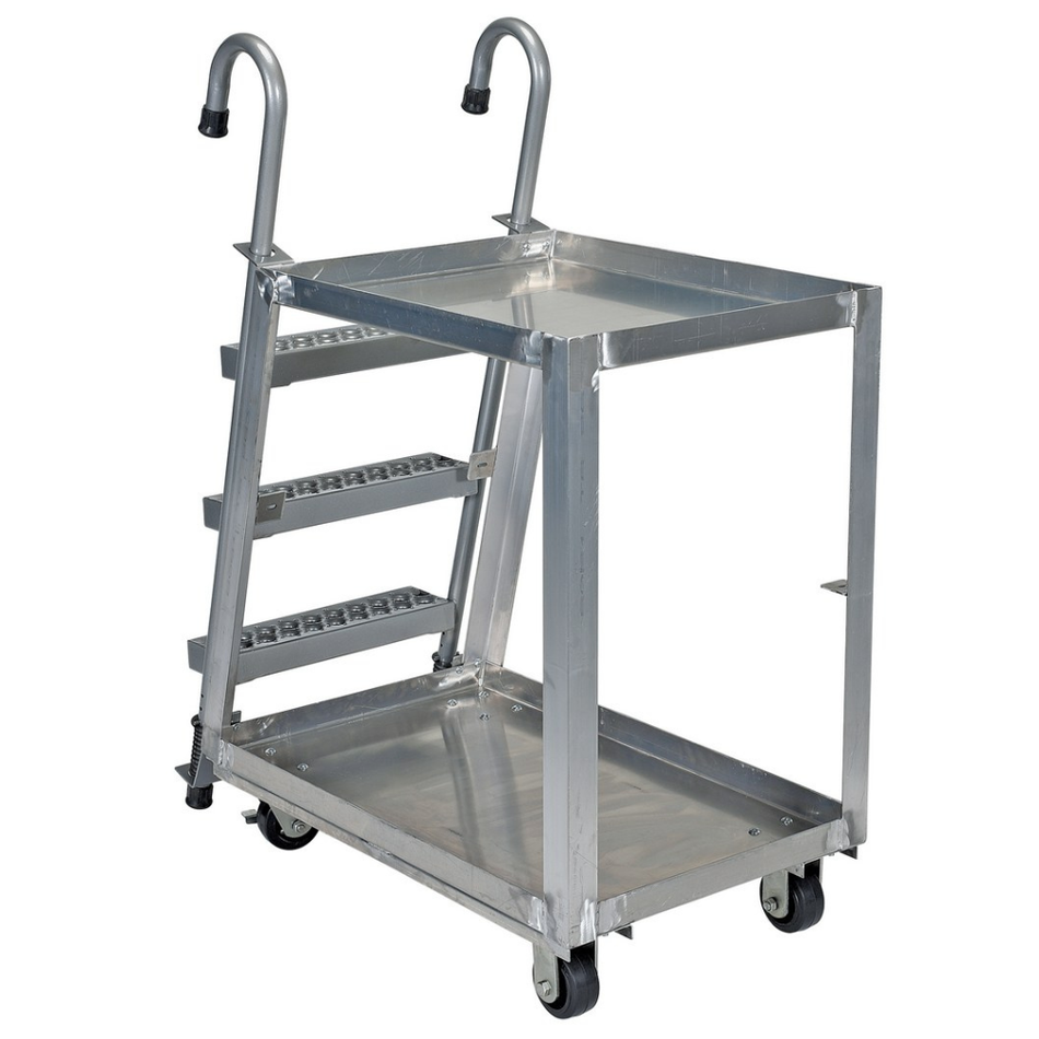 660 Lb. Aluminum Stock Picker with Steel Ladder – SPA2-2236 – Vestil