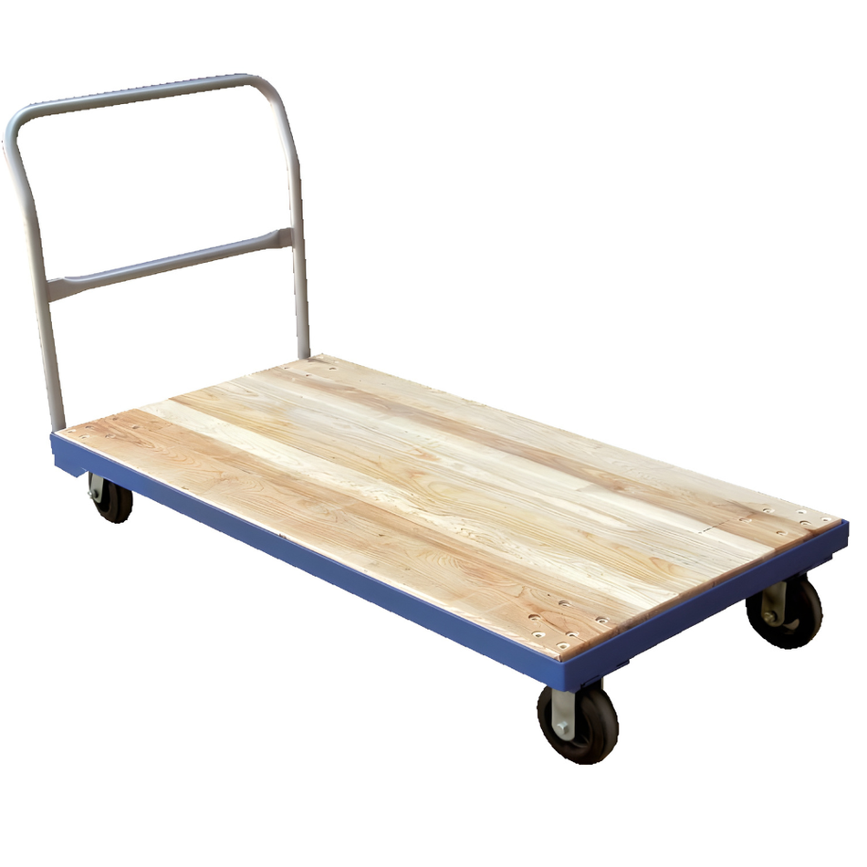 1600 Lb. Hardwood with Steel Frame Platform Truck – VHPT/S-3672 – Vestil