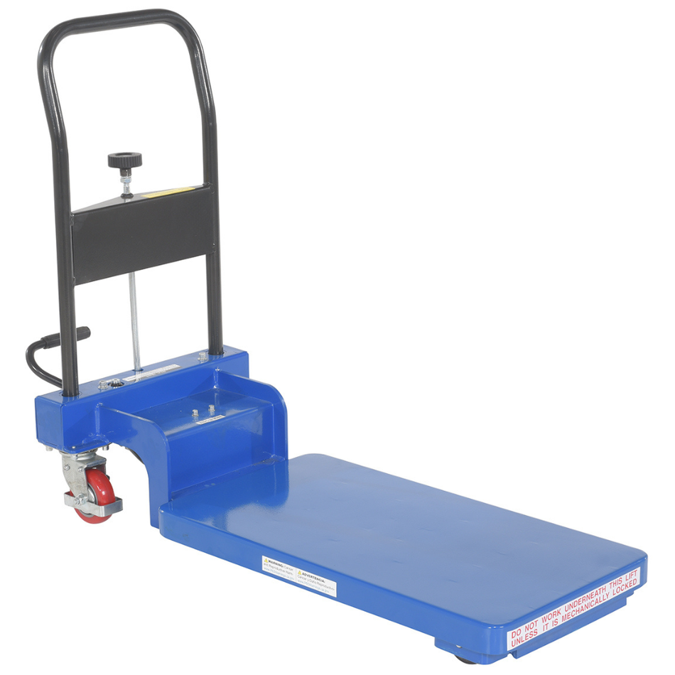 200 Lb. Low Profile Scissor Cart with Auto Shift – CART-200-LP-AS – Vestil