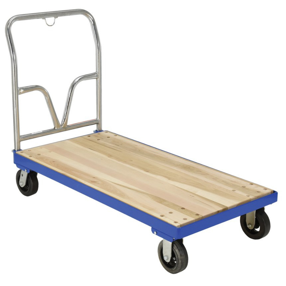 1600 Lb. Hardwood with Steel Frame Platform Truck – VHPT/S-2448 – Vestil