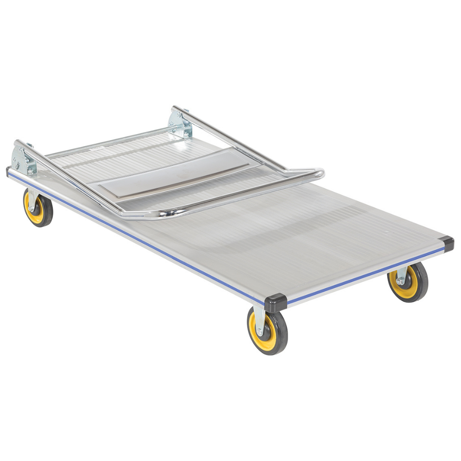 600 Lb. Aluminum Platform Truck with Polyurethane Casters – AFT-48-NM – Vestil