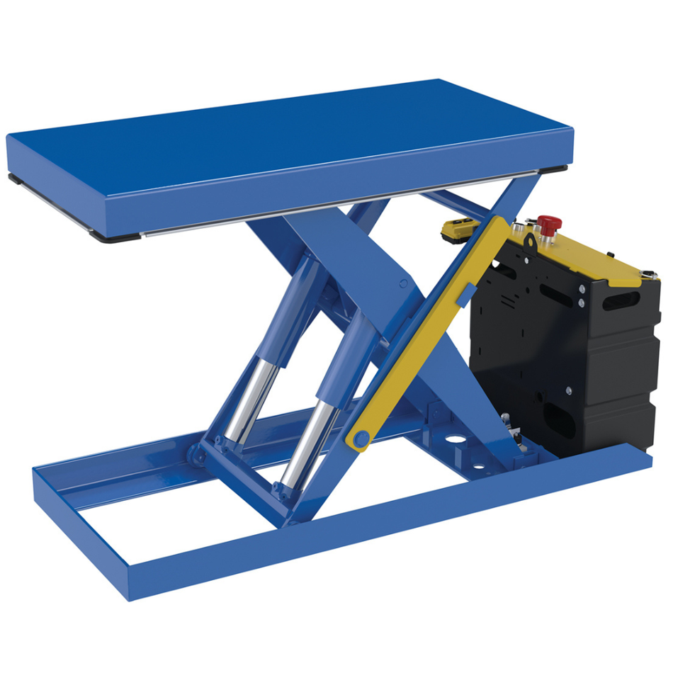 2500 Lb. Steel Scissor Lift Table DC Power – SCTAB-2500-2040-DC – Vestil