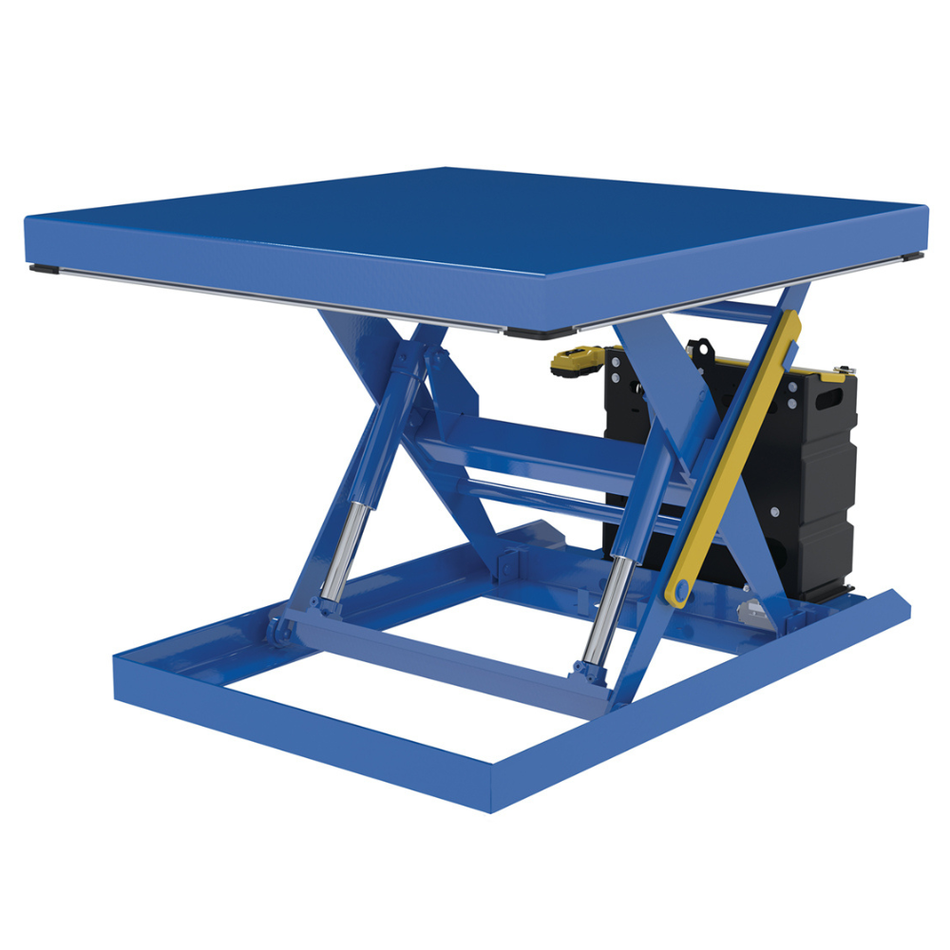 2000 Lb. Steel Scissor Lift Table AC Power – SCTAB-2000-4242-AC – Vestil