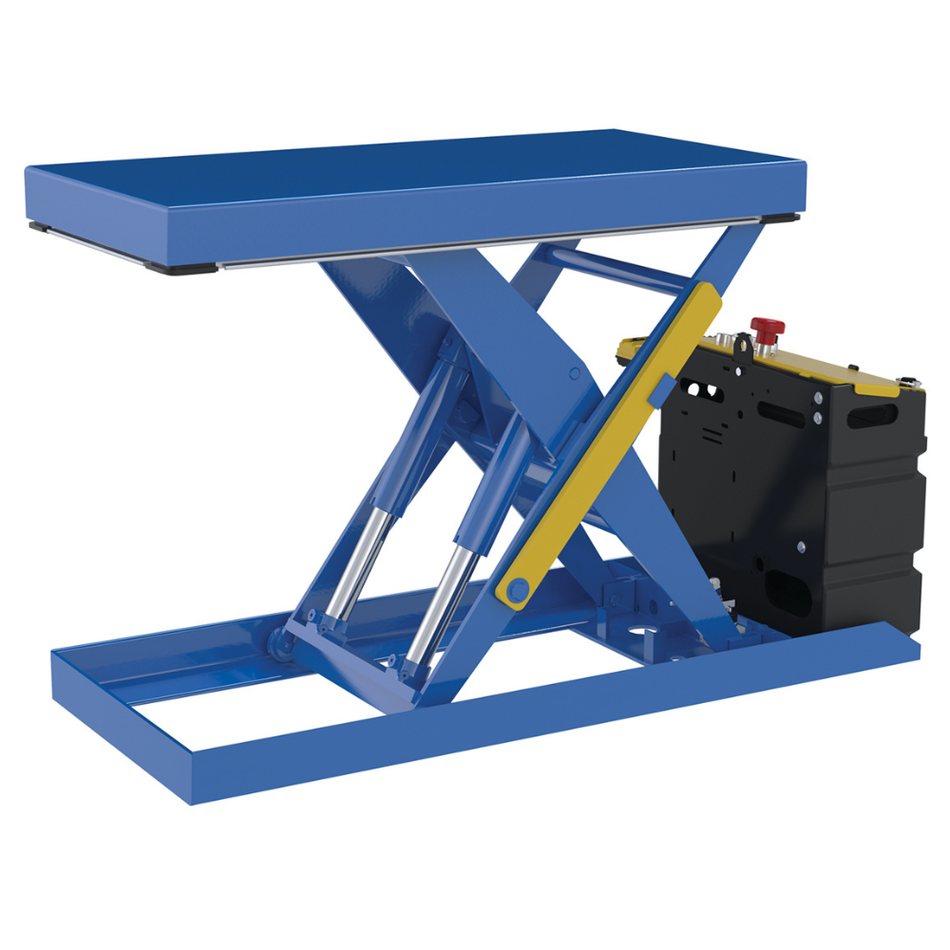 2,000 Lb. Steel Scissor Lift Table DC Power – SCTAB-2000-2040-DC – Vestil