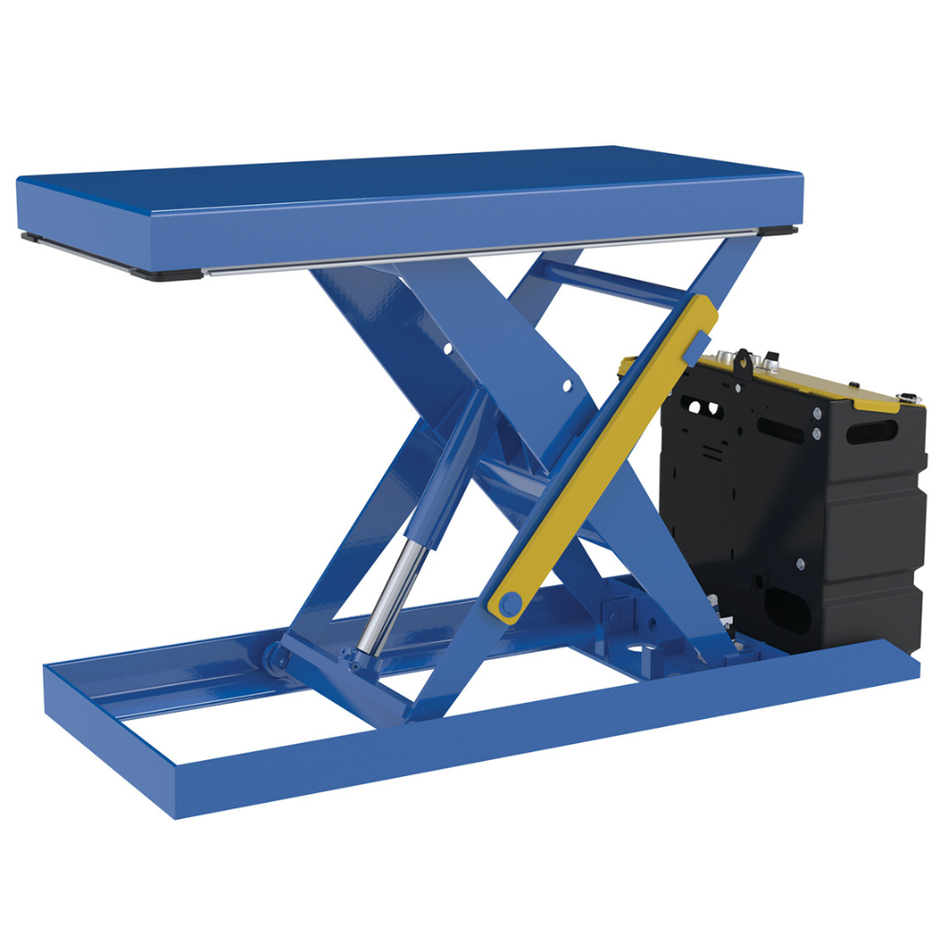 1,000 Lb. Steel Scissor Lift Table AC Power – SCTAB-1000-2040-AC – Vestil