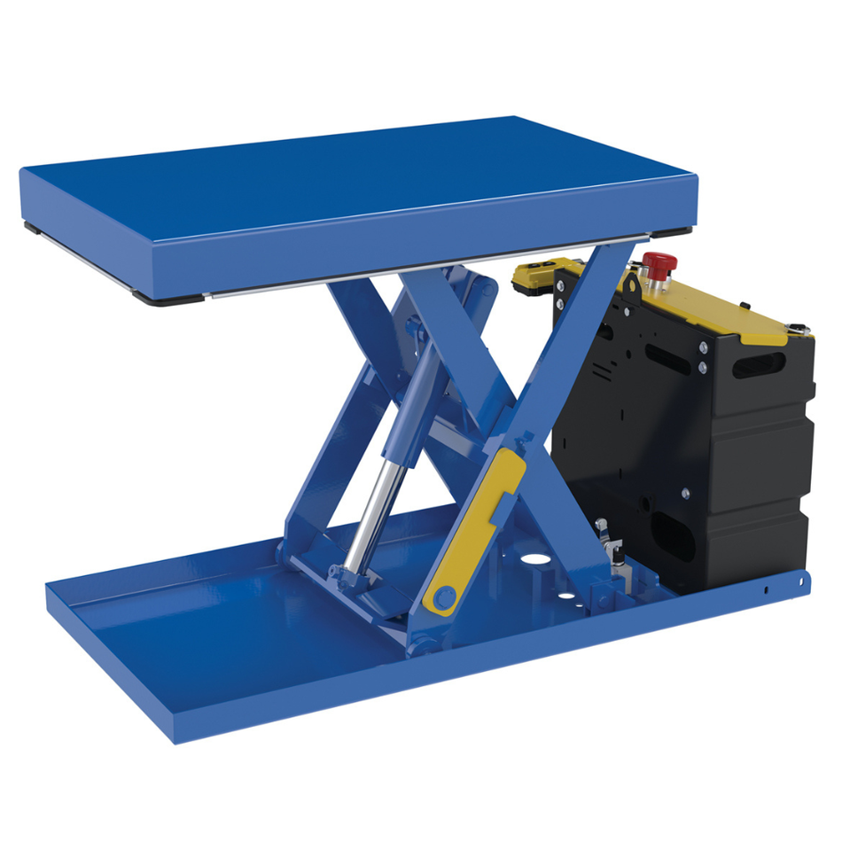 500 Lb.Steel Scissor Lift Table DC Power – SCTAB-500-2033-DC – Vestil