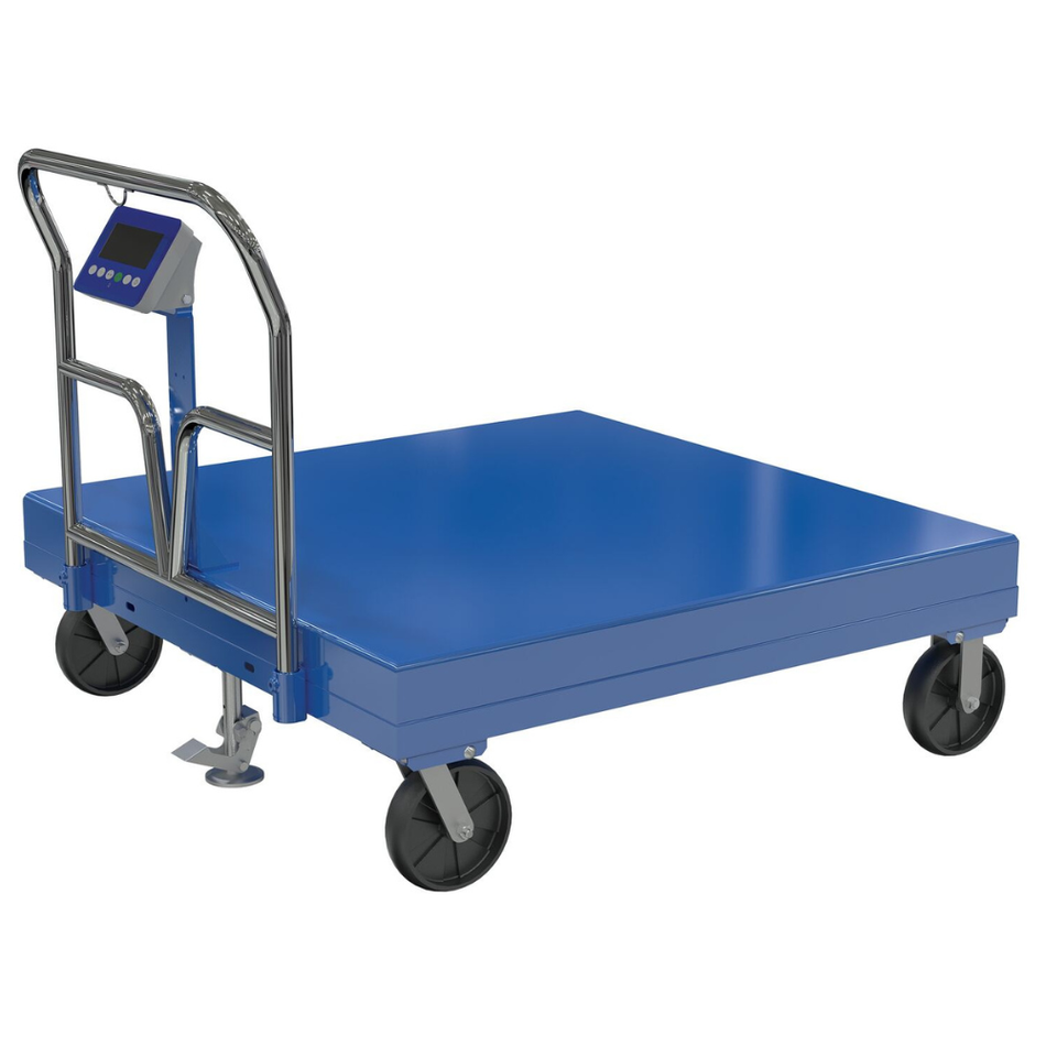 3600 Lb. Steel Platform Truck with Scale – SPT-4848-SCL – Vestil