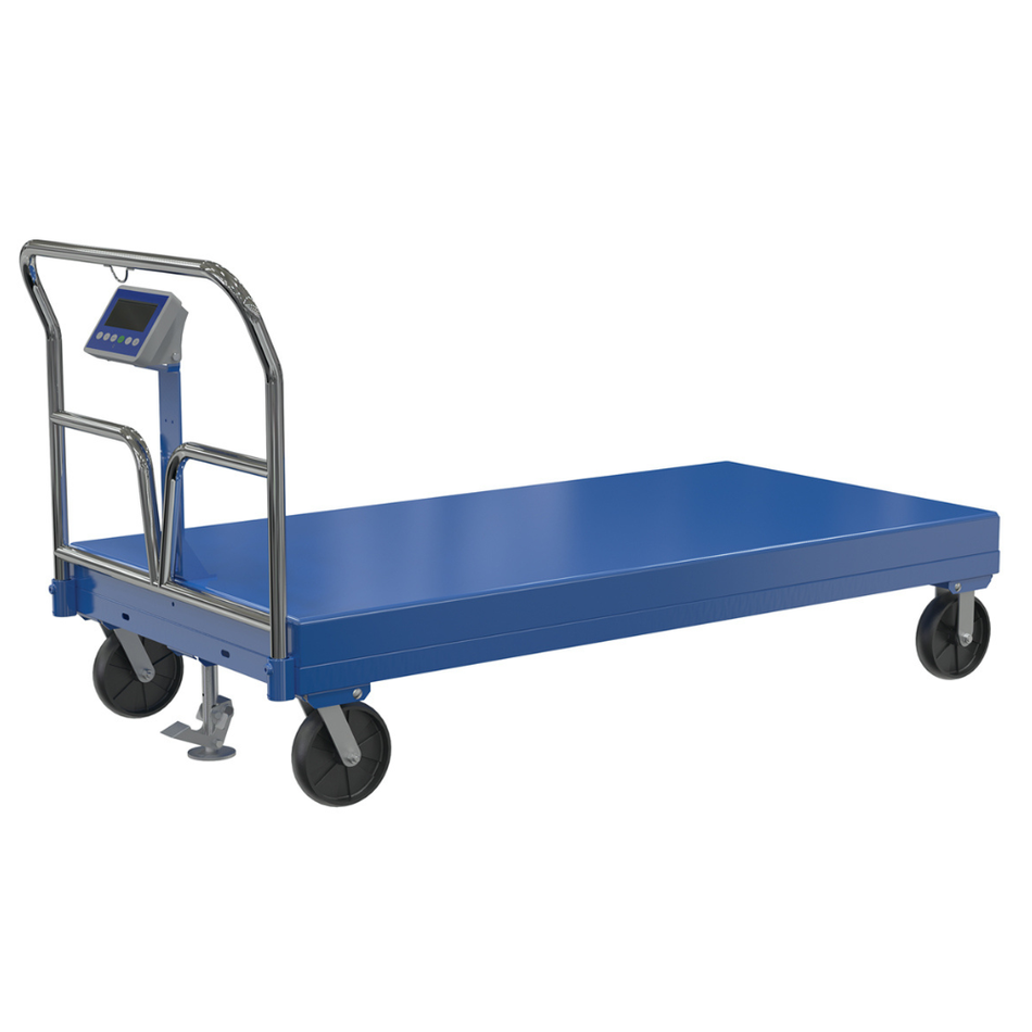 3600 Lb. Steel Platform Truck with Scale – SPT-3672-SCL – Vestil