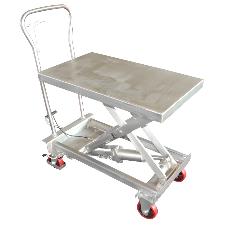 400 Lb. 304 Stainless Steel Scissor Cart – SSSC-400 – Vestil